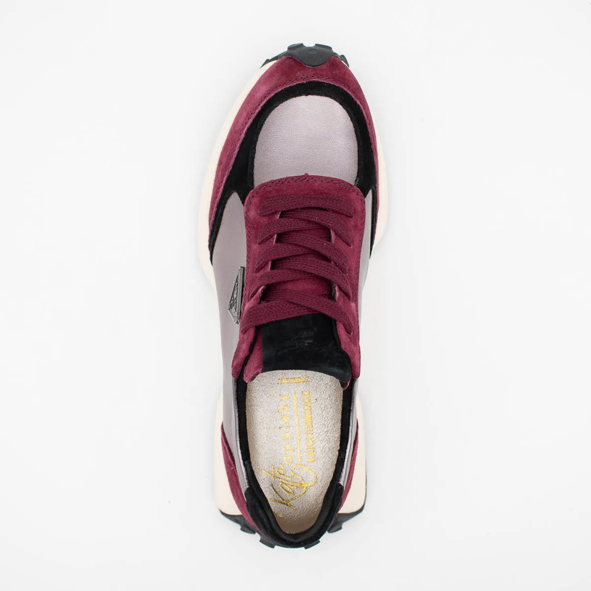 Kate Appleby Berk Dawson Chrome Trainers - Leavys Shoes