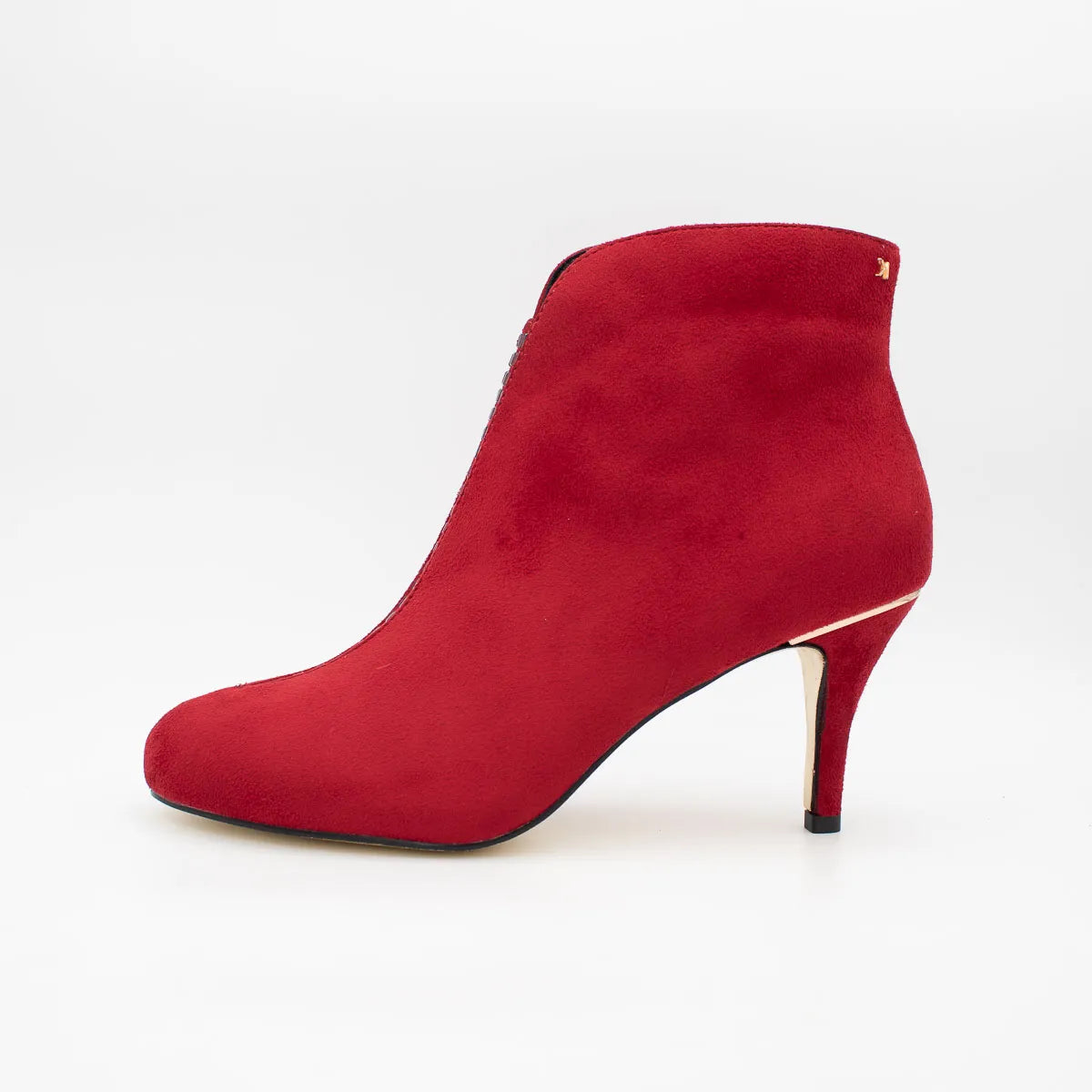Kate Appleby Ruckinge Poppy Red Suede Ankle Boots