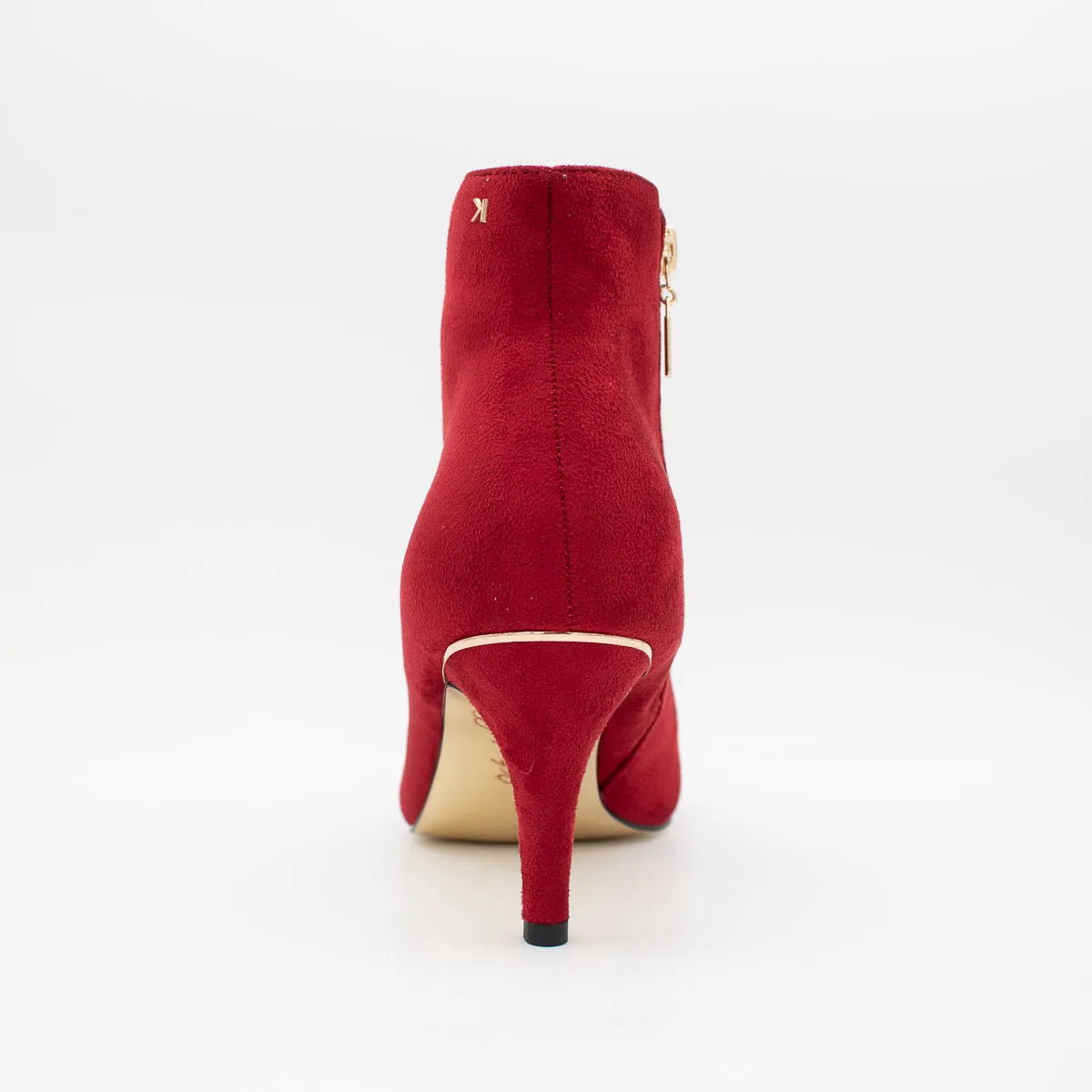 Kate Appleby Ruckinge Poppy Red Suede Ankle Boots - Leavys Shoes