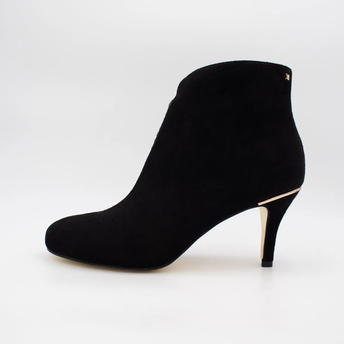 Kate Appleby Ruckinge Black Suede Heeled Ankle Boots - Leavys Shoes