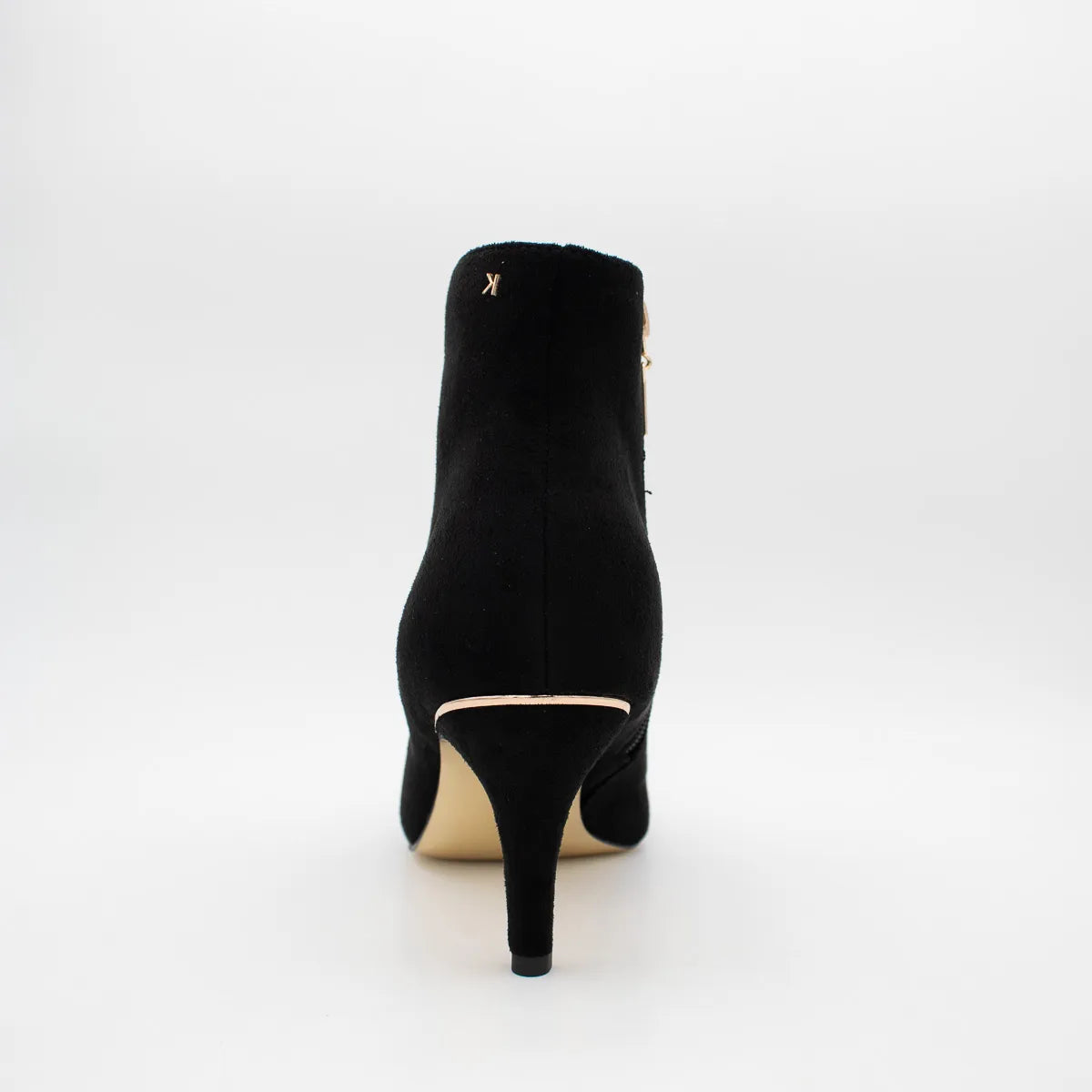 Kate Appleby Ruckinge Black Suede Heeled Ankle Boots