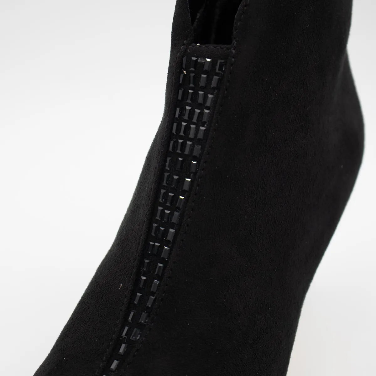 Kate Appleby Ruckinge Black Suede Heeled Ankle Boots - Leavys Shoes
