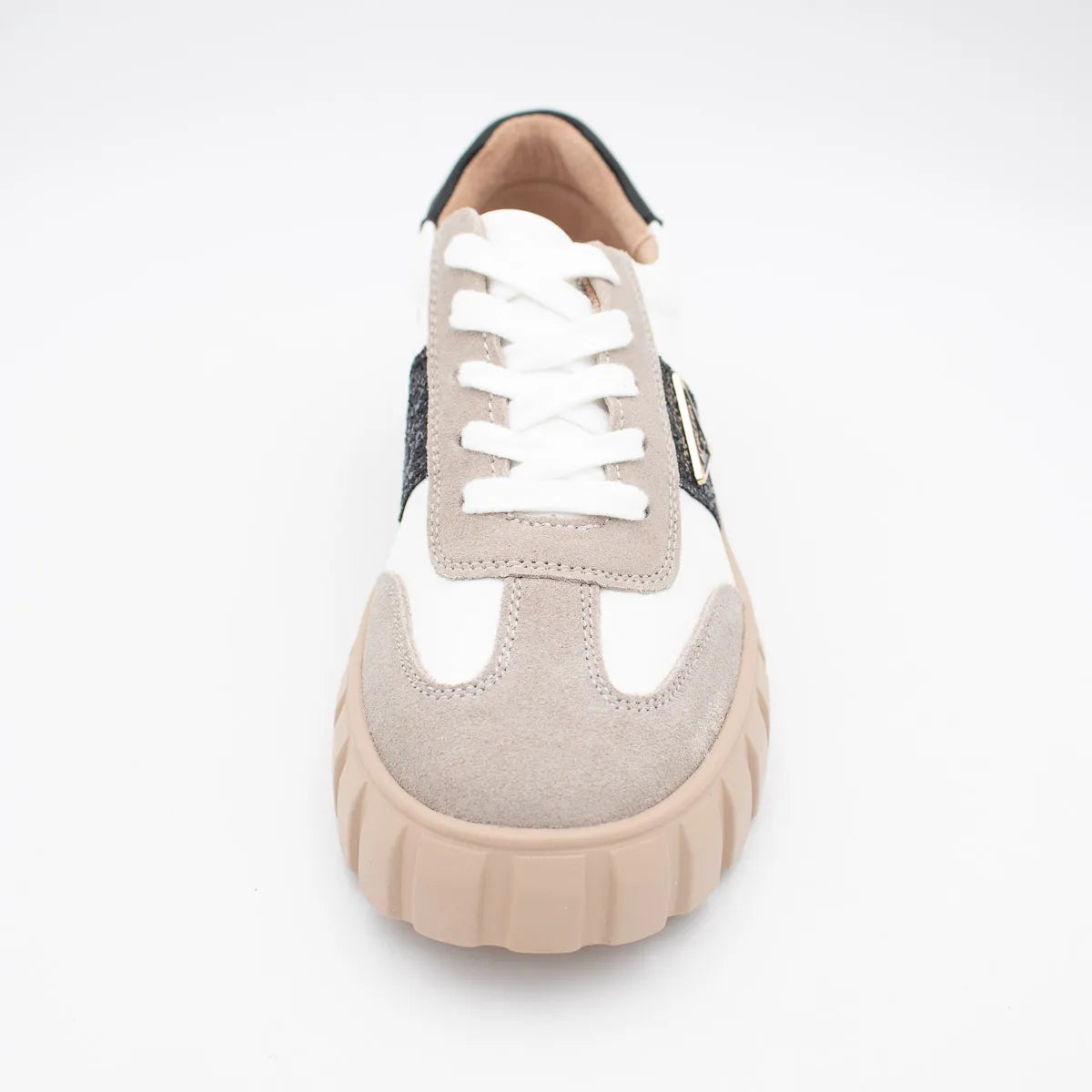 Kate Appleby Severn Cotton Mix Platform Trainers - Leavys Shoes