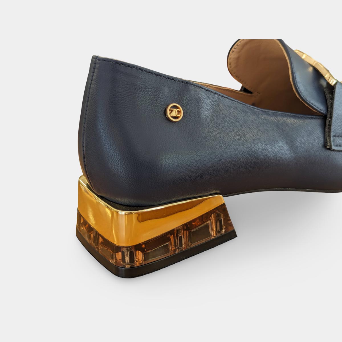 Overall view showing the stylish and practical design of the Zanni & Co loafers.