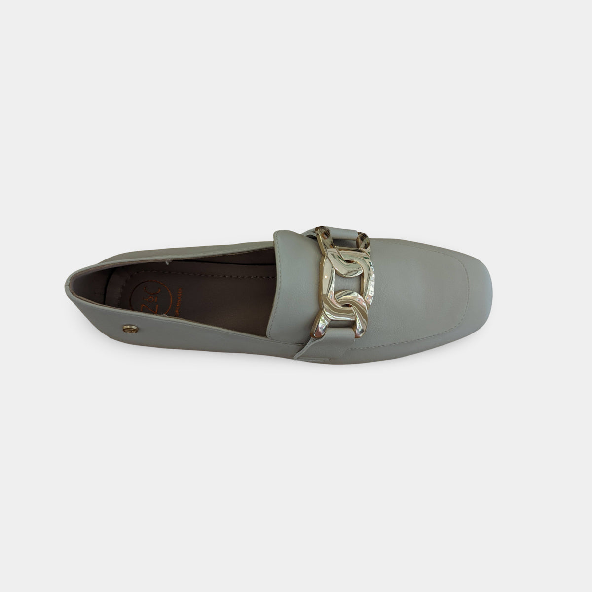 Full view highlighting the stylish yet affordable design of Zanni & Co loafers.