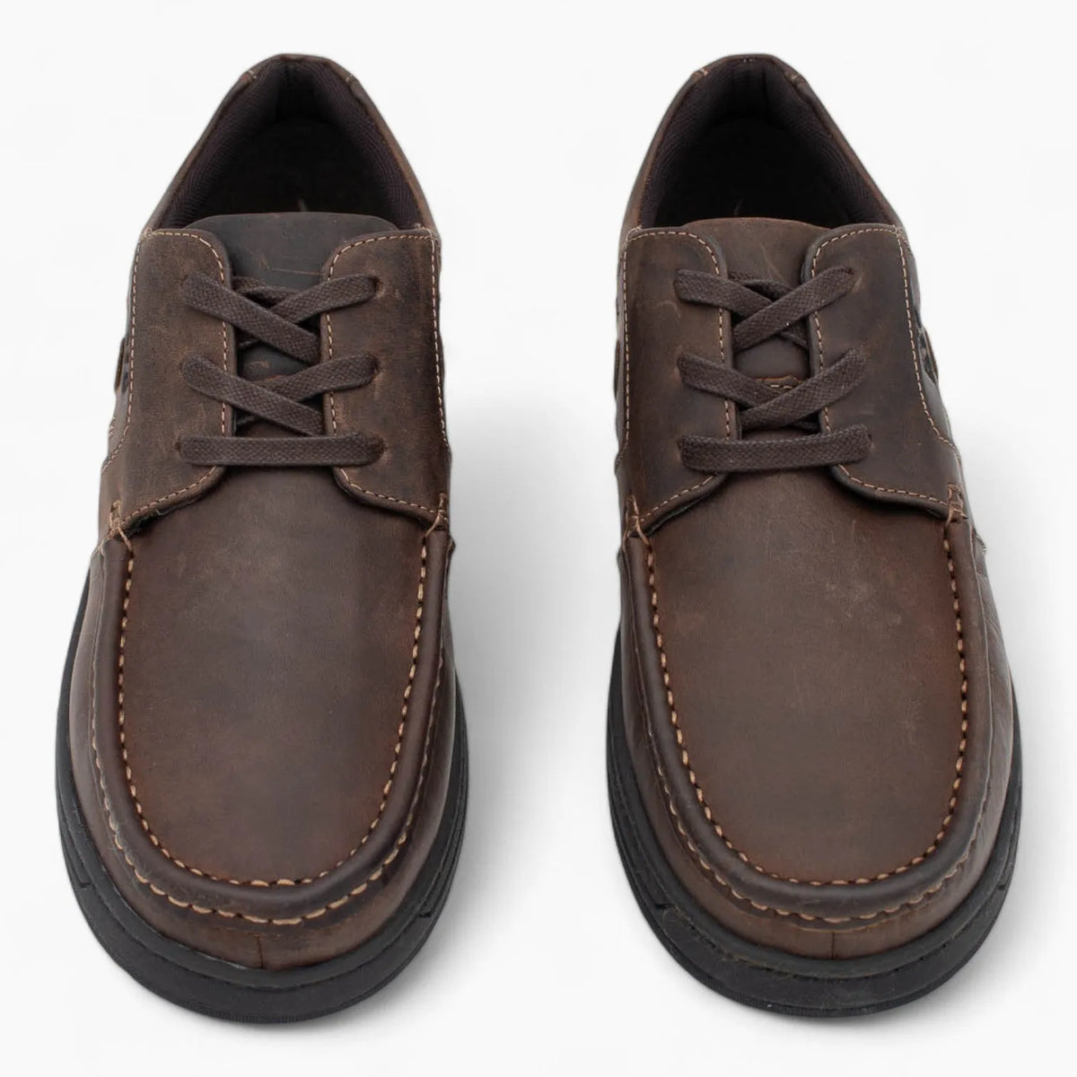 AV8 Mens Kori Brown Nubuck Slip-Ons - Leavys Shoes