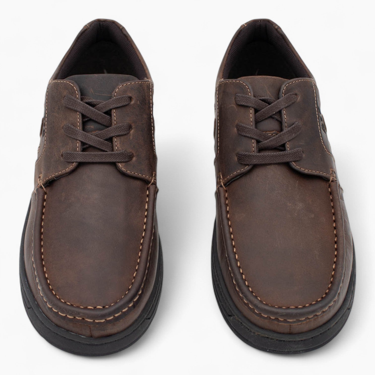 AV8 Mens Kori Brown Nubuck Slip-Ons