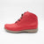 Main view of Jose Saenz's Lace up Ankle Boot in red.