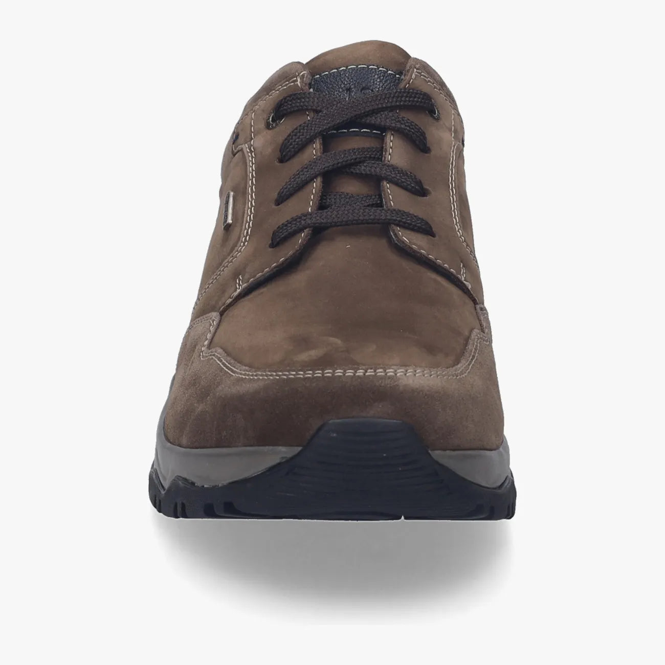 Josef Seibel Brown Waterproof Men’s Leather Trainer – Grippy PU/TR Sole (Leroy 58) - Leavys Shoes