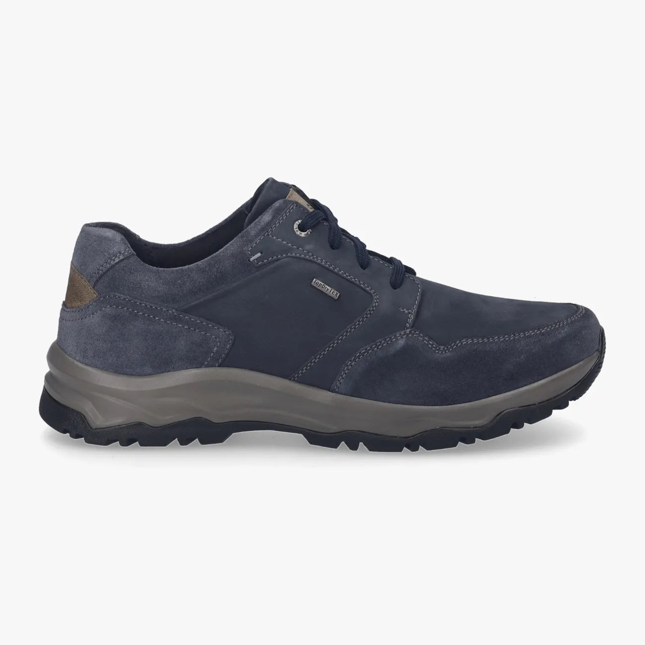 Josef Seibel Indigo Waterproof Men’s Leather Trainer – Grippy PU/TR Sole (Leroy 58) - Leavys Shoes