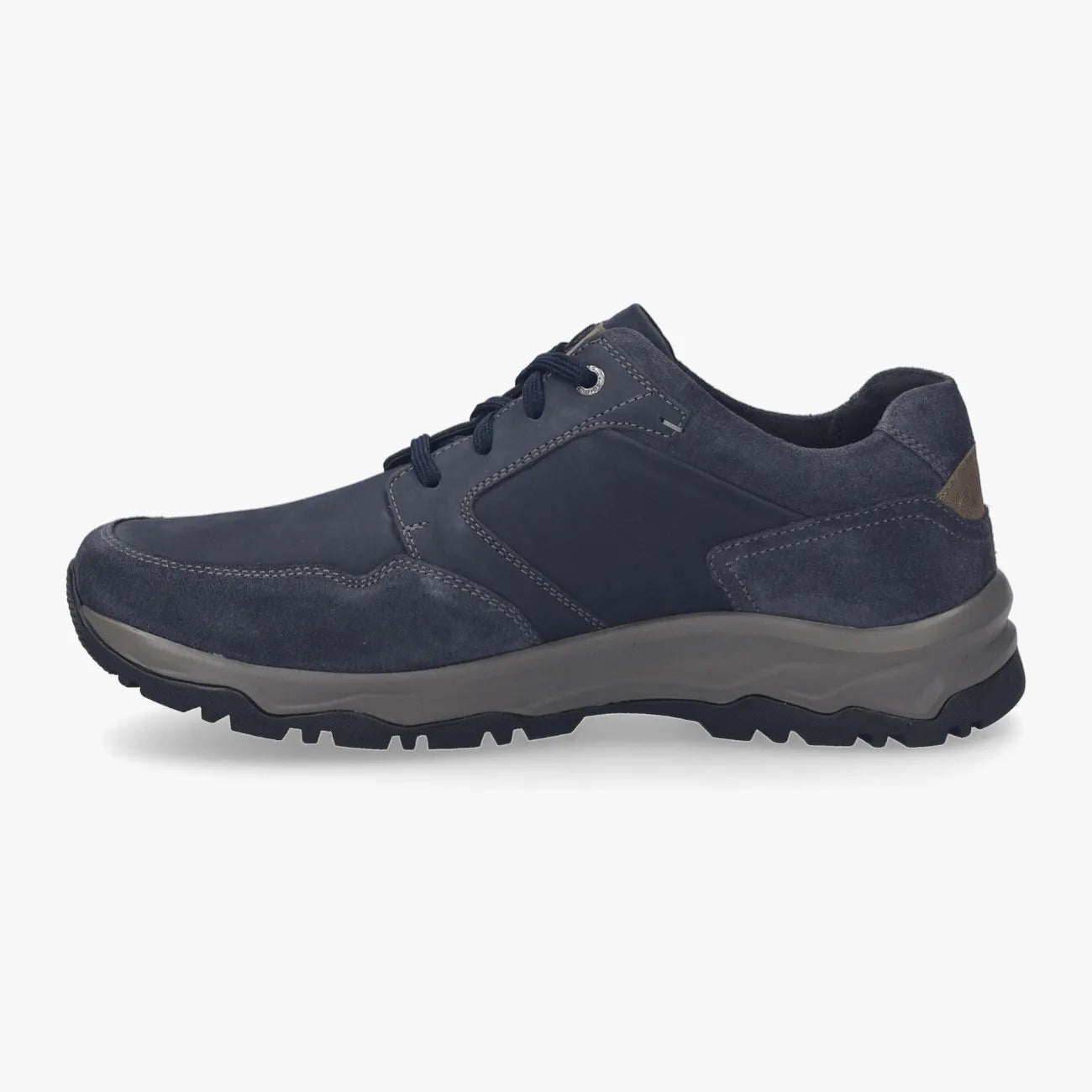 Josef Seibel Indigo Waterproof Men’s Leather Trainer – Grippy PU/TR Sole (Leroy 58) - Leavys Shoes
