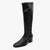 Miss Elastic Malori Knee-High Sock Boots – Black