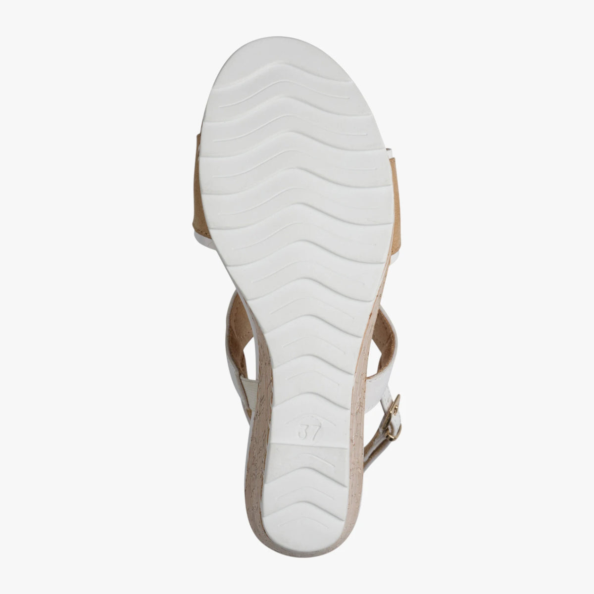 Marco Tozzi White Multi Sandal (Wedge Heel) – 2-28363-46 197