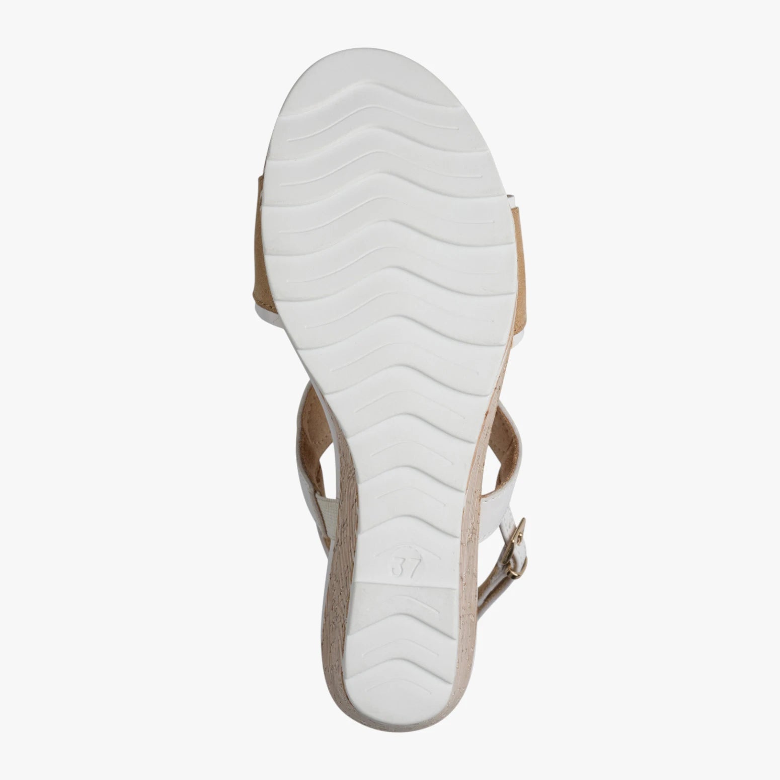 Marco Tozzi White Multi Sandal (Wedge Heel) – 2-28363-46 197