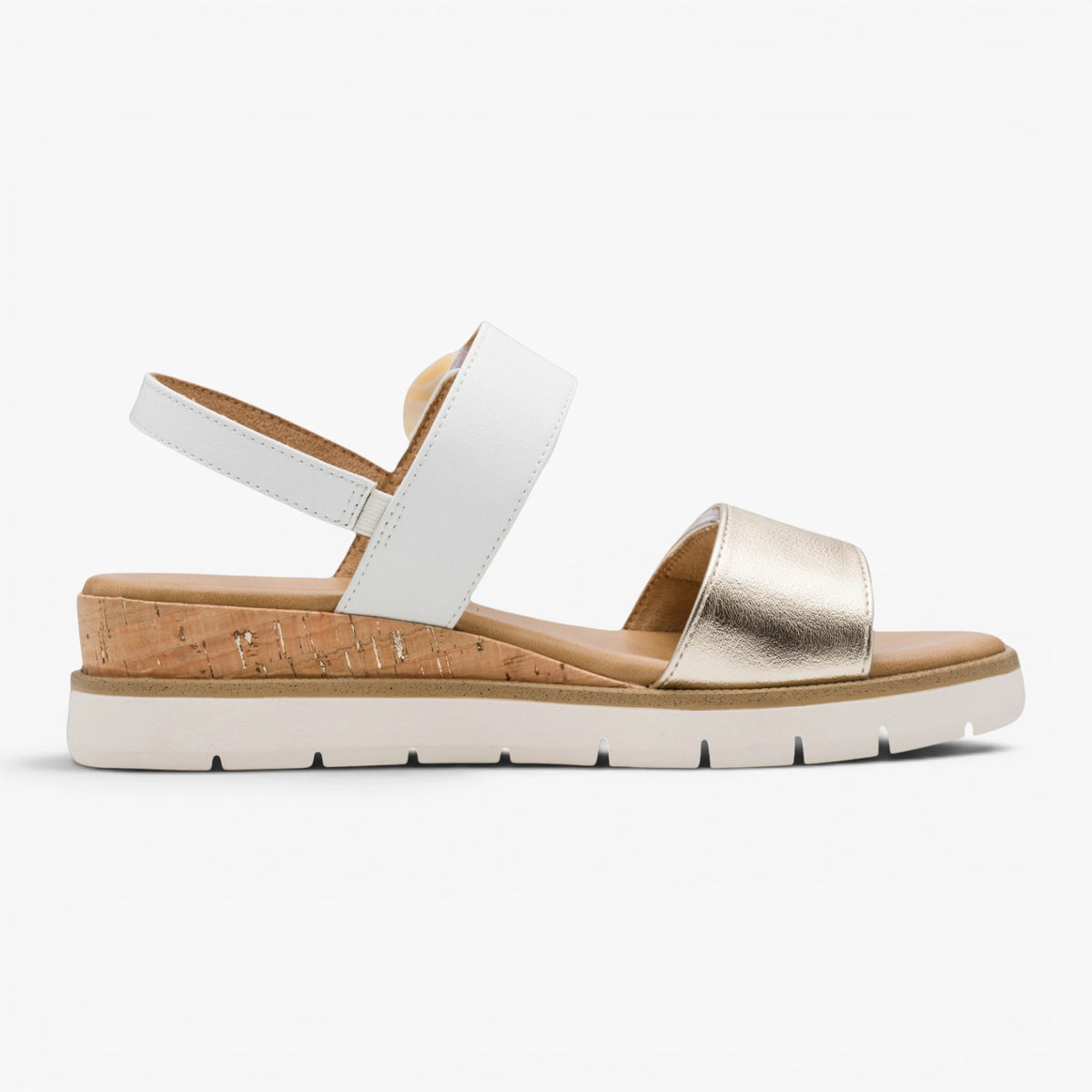 Marco Tozzi White Multi Sandal – 2-28712-46 197