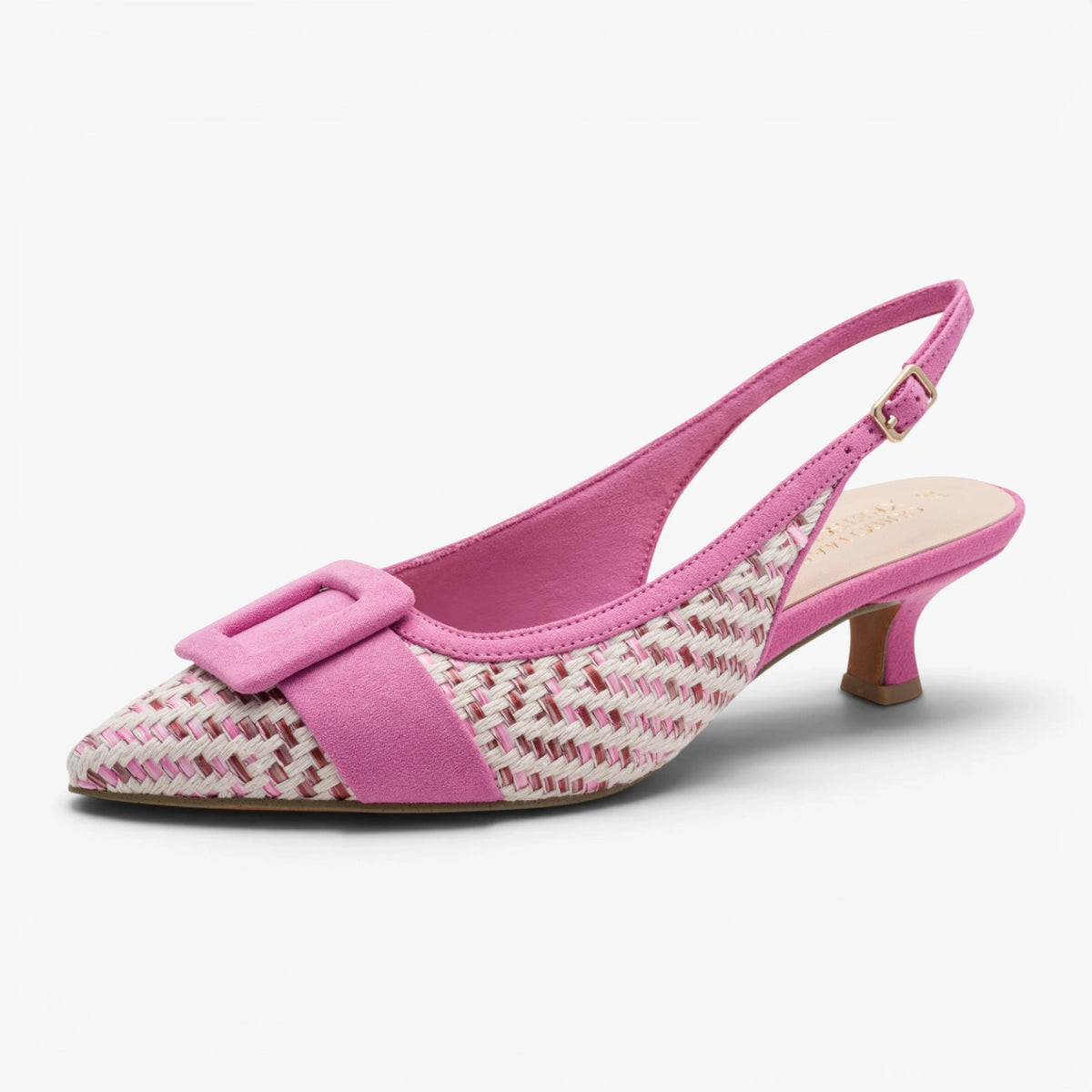 Marco Tozzi by GMK Pink Multi Court Shoe (Textile) – 2-89500-46 536