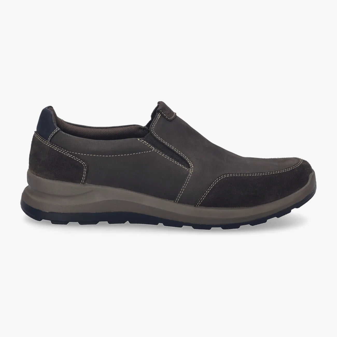 Josef Seibel Moro Waterproof Men’s Leather Loafer – Wide Fit, Lightweight PU Sole (Marley 52) - Leavys Shoes