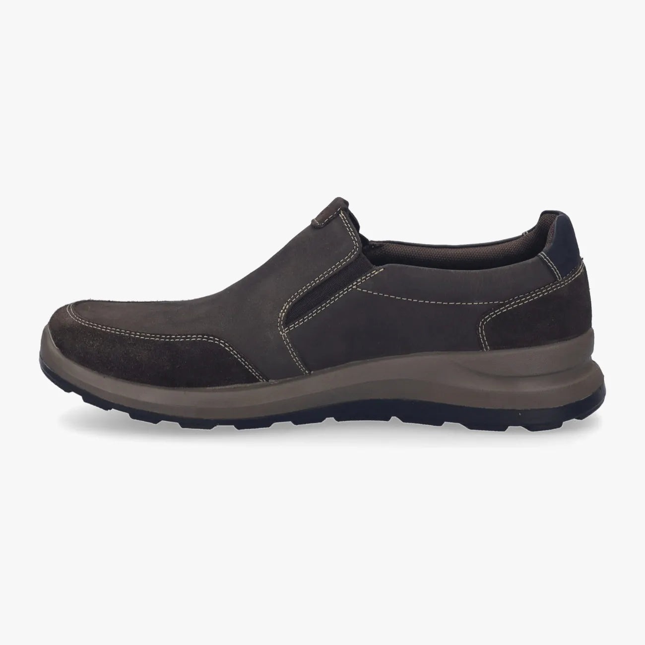Josef Seibel Moro Waterproof Men’s Leather Loafer – Wide Fit, Lightweight PU Sole (Marley 52) - Leavys Shoes