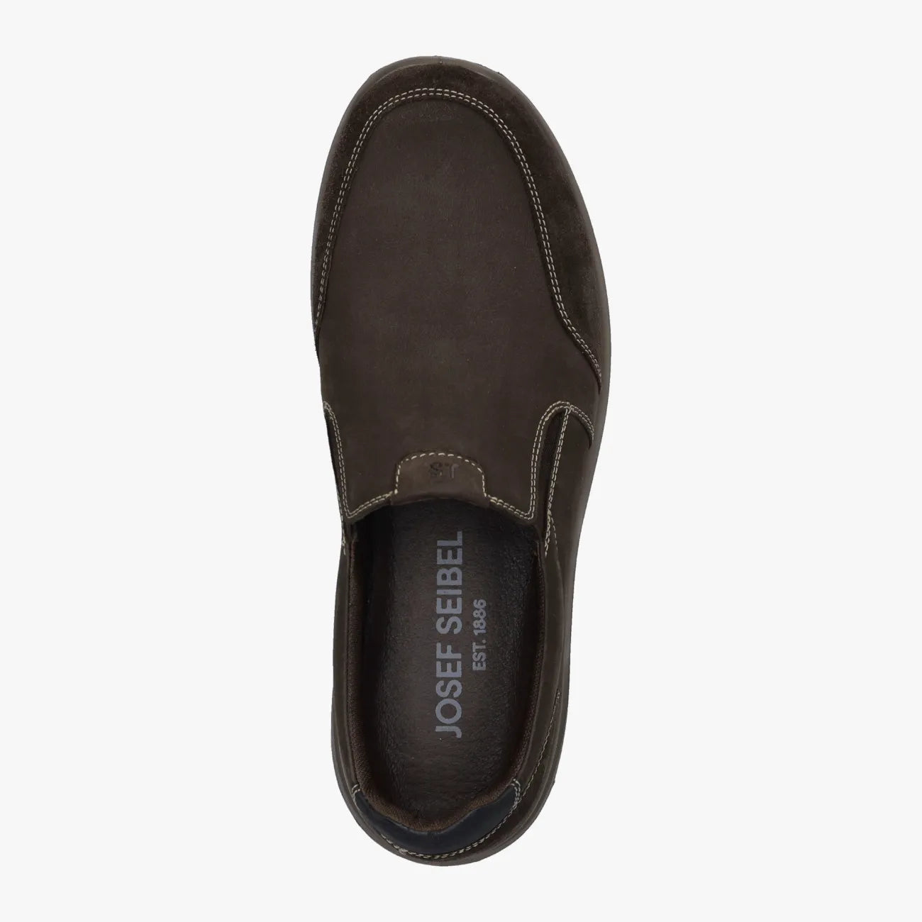 Josef Seibel Moro Waterproof Men’s Leather Loafer – Wide Fit, Lightweight PU Sole (Marley 52) - Leavys Shoes