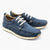 Navy Suede Casual Shoes with White Laces - Dubarry Matthew - Leavys Shoes