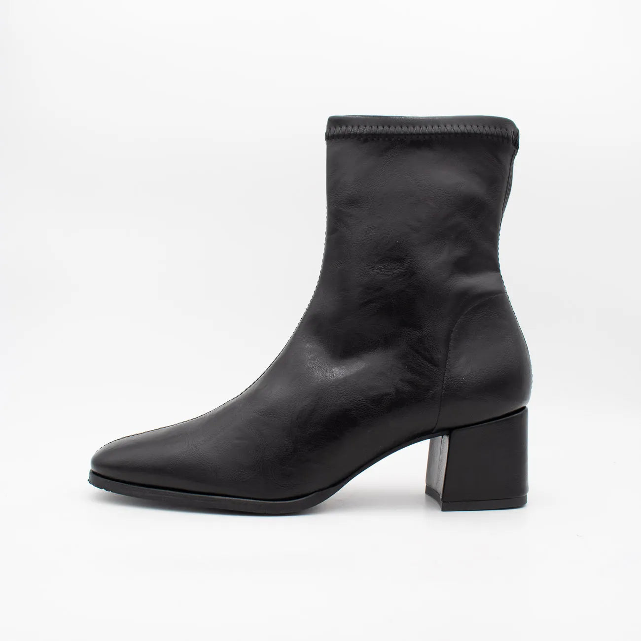 Miss Elastic 78330/62-05 Stretch Sock Ankle Boots – Black