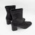 Miss Elastic 78330/62-05 Stretch Sock Ankle Boots – Black
