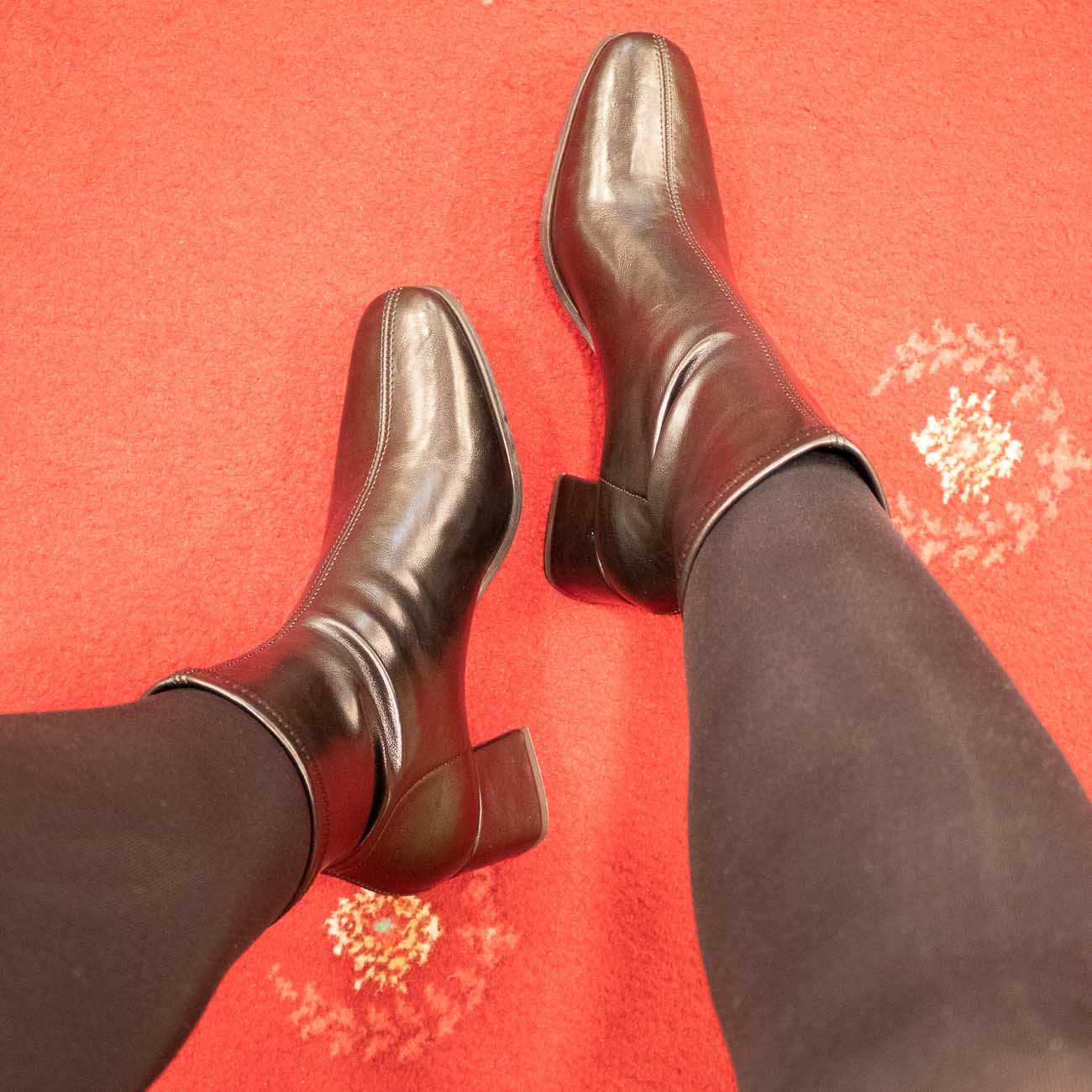 Miss Elastic 78330/62-05 Stretch Sock Ankle Boots – Black
