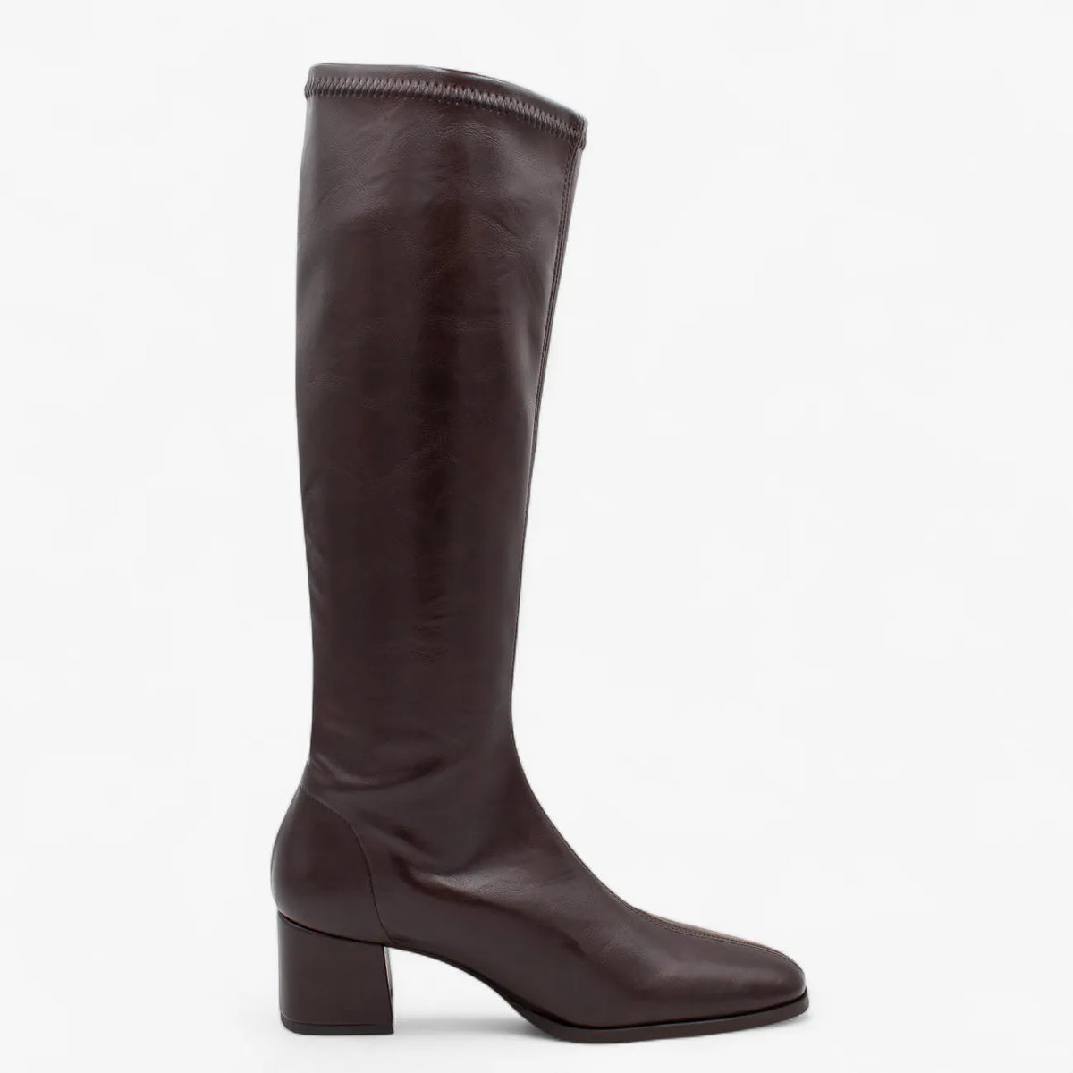 Miss Elastic 78331/62-44 Knee-High Stretch Boots – Dark Brown