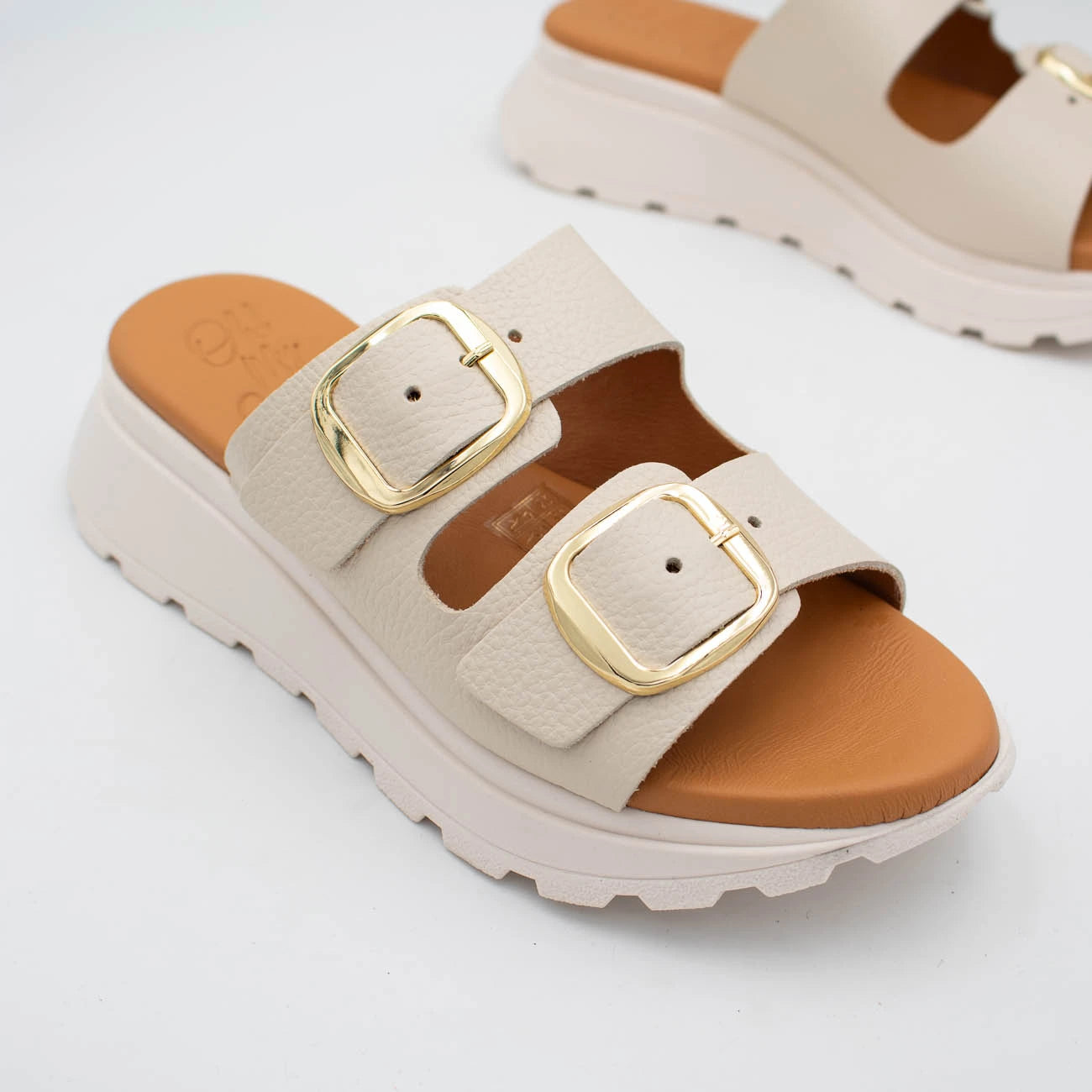 OH! My Sandals Ivory Sandal (Platform Sole) – 5950