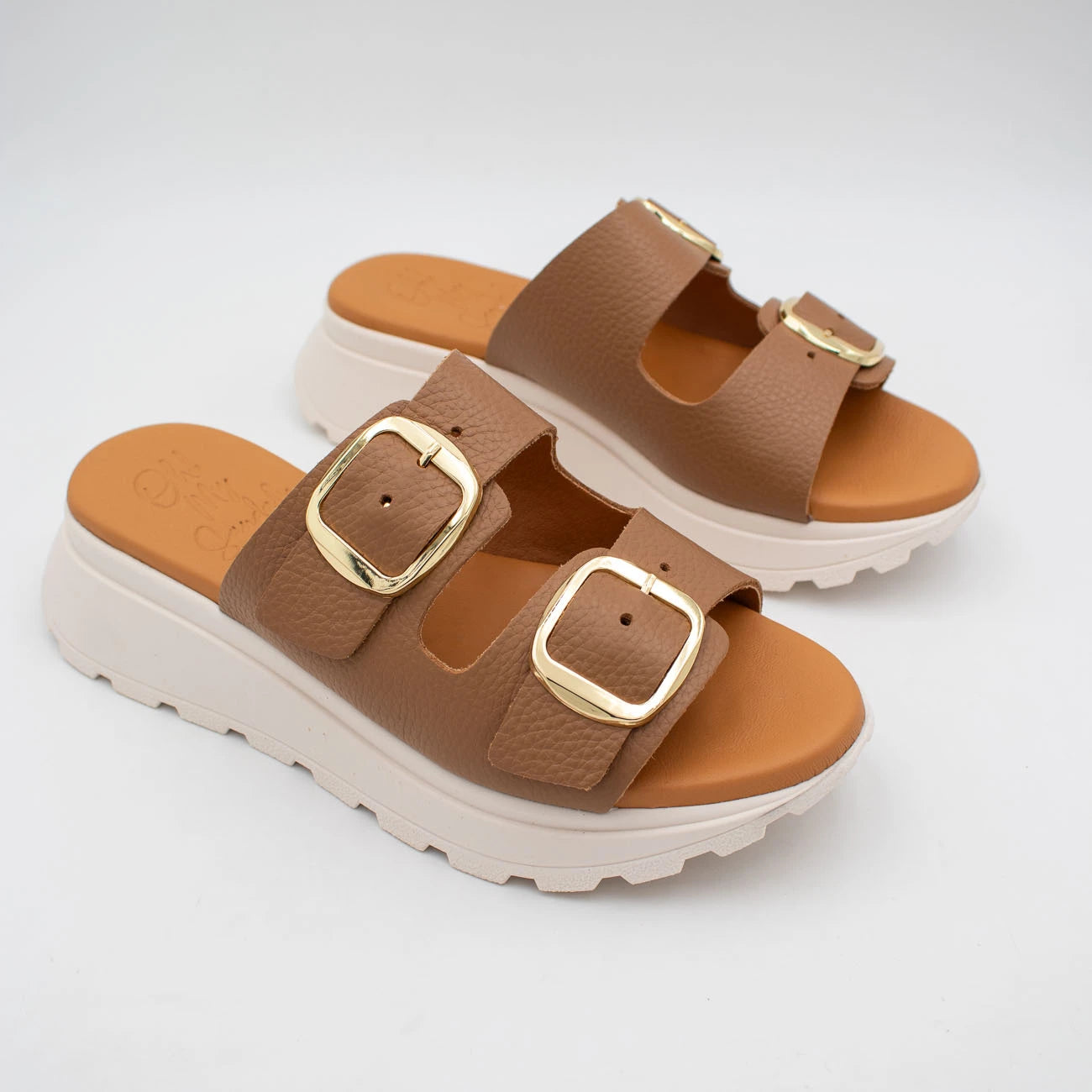 OH! My Sandals Taupe Sandal (Platform Sole) – 5950
