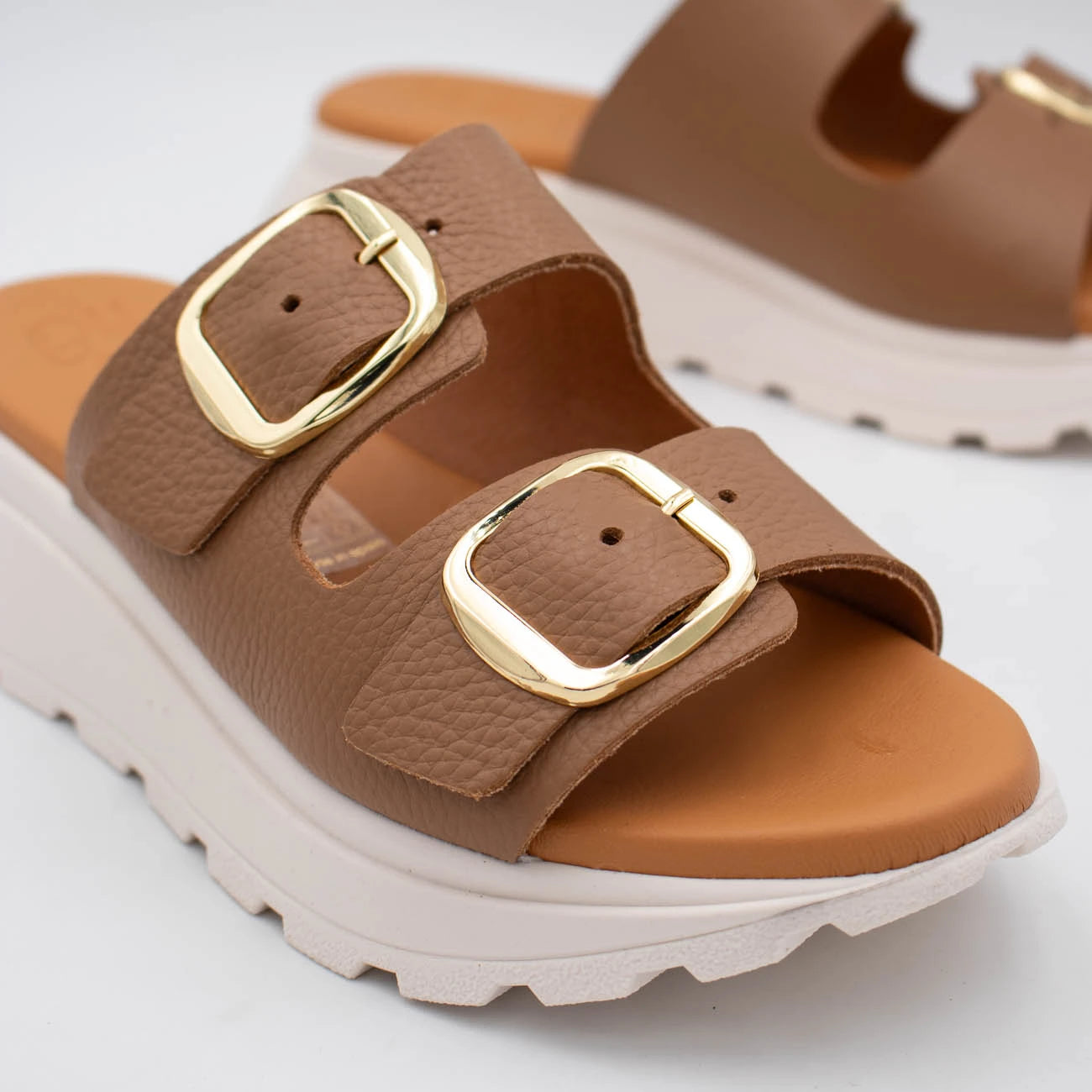 OH! My Sandals Taupe Sandal (Platform Sole) – 5950