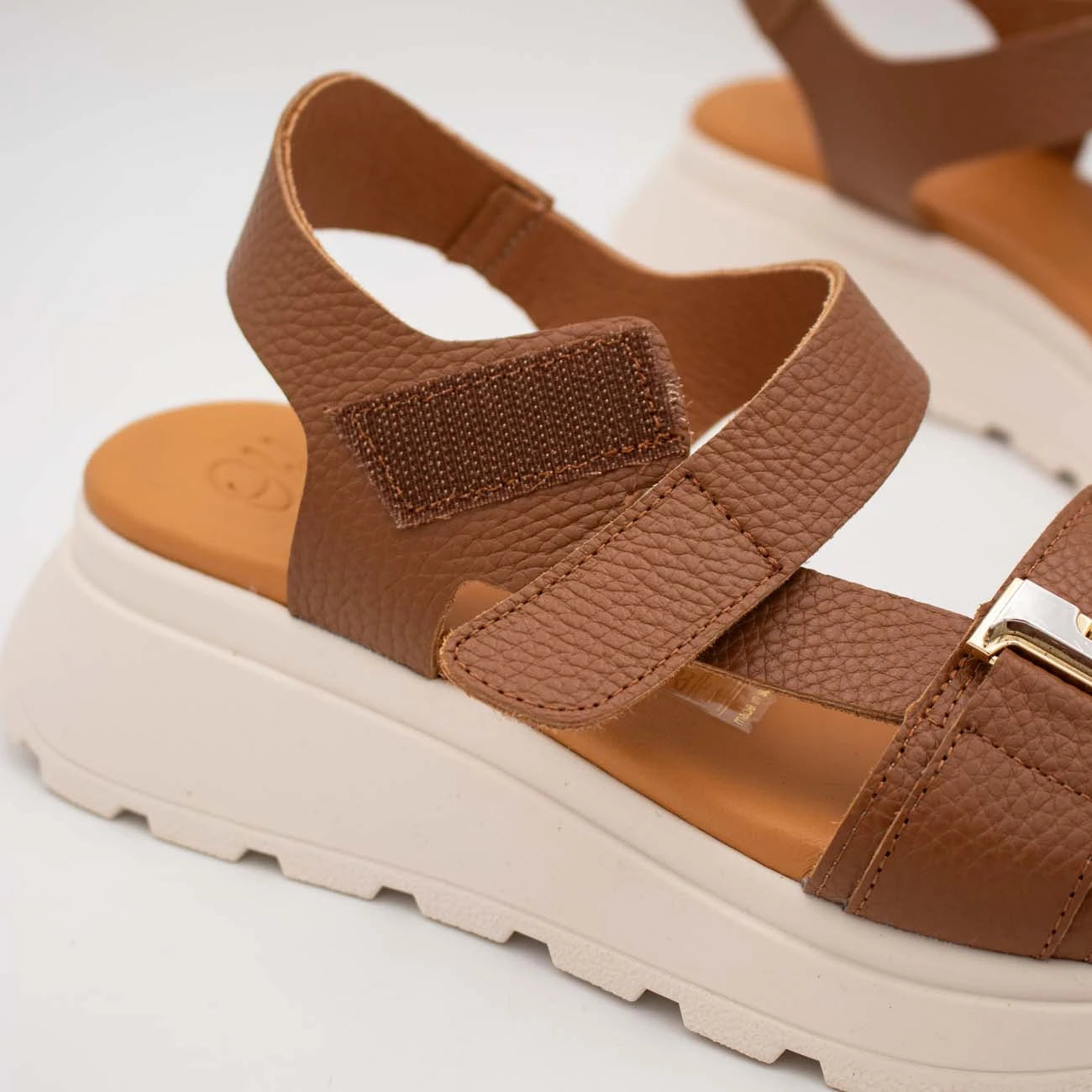 OH! My Sandals Tan Sandal (Platform Sole) – 5953
