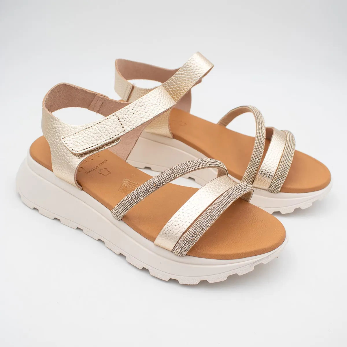 OH! My Sandals Champagne Sandal (Platform Sole) – 5956