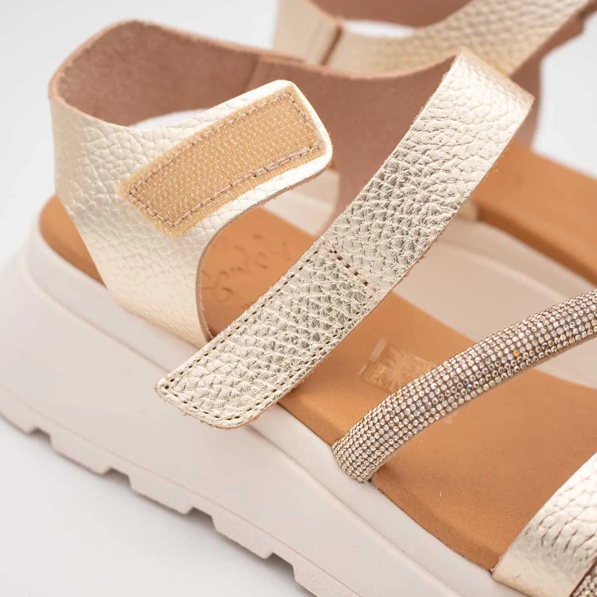 OH! My Sandals Champagne Sandal (Platform Sole) – 5956