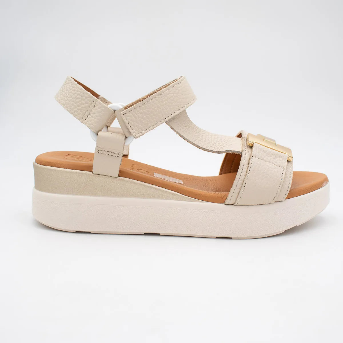 OH! My Sandals Ivory Sandal (Platform Sole) – 5961