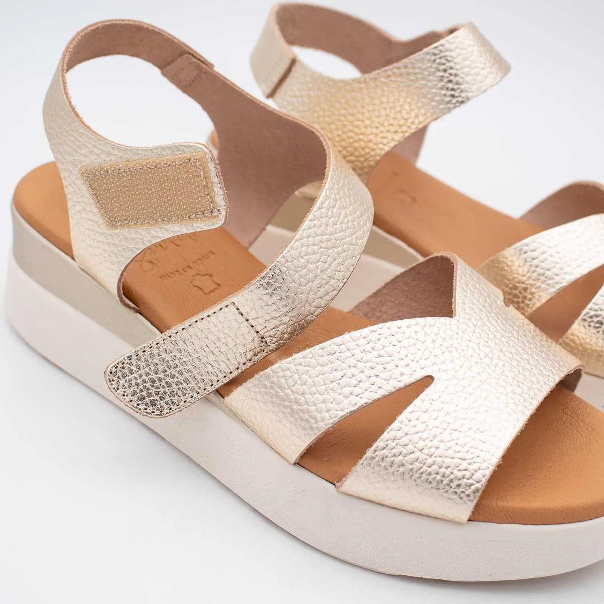 OH! My Sandals Champagne Sandal (Platform Sole) – 5963