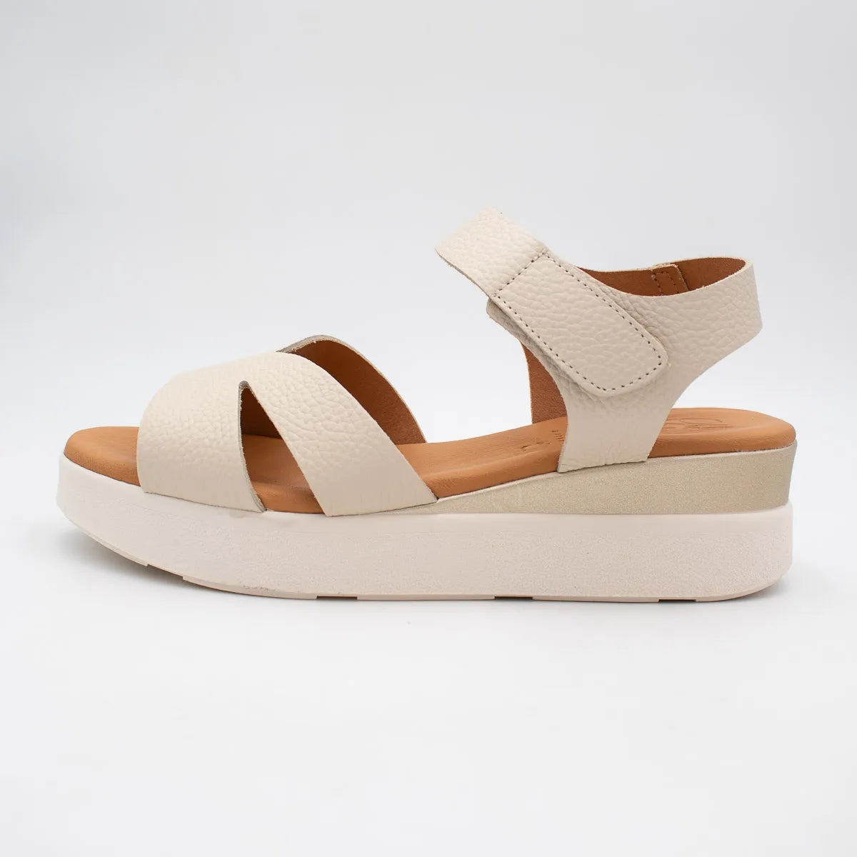 OH! My Sandals Ivory Sandal (Platform Sole) – 5963
