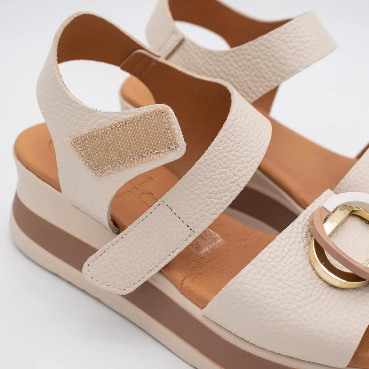 OH! My Sandals Ivory Sandal (Platform Sole) – 5974