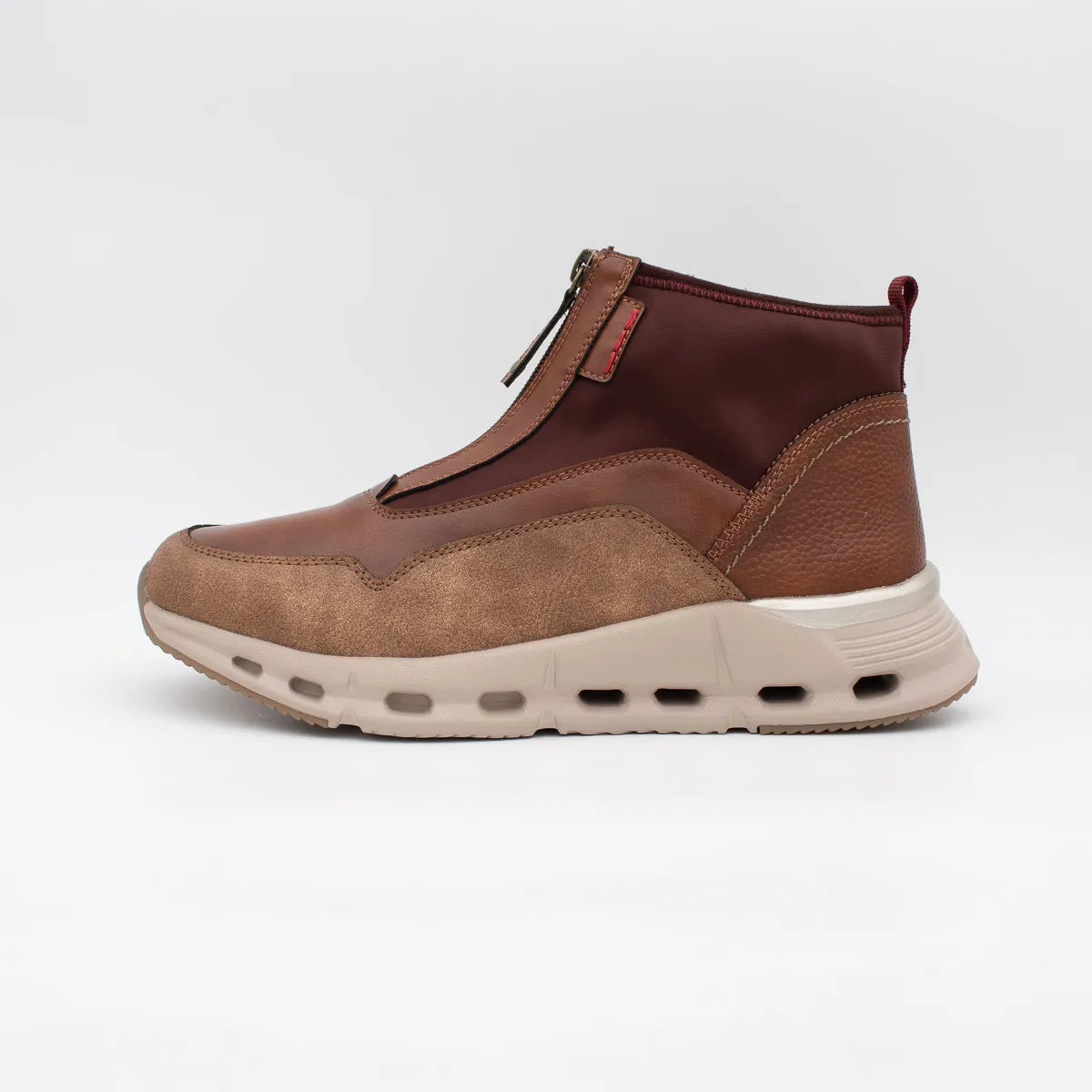 OMG Comfort Darica Zip Ankle Boots – Driftwood (SKU DARICA)