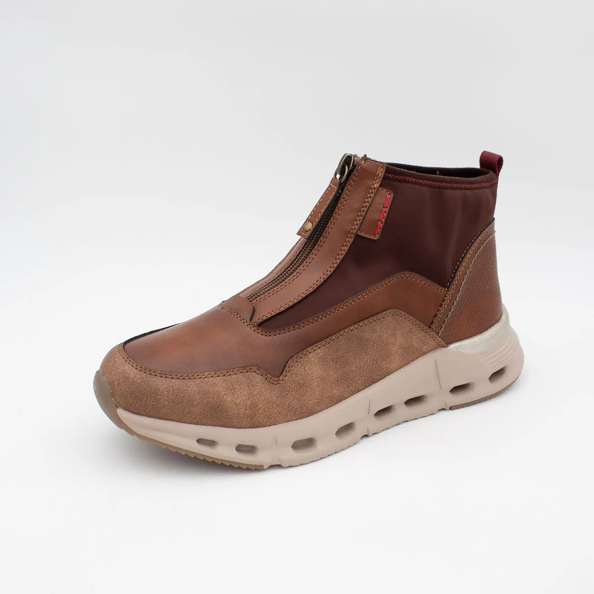 OMG Comfort Darica Zip Ankle Boots – Driftwood (SKU DARICA)