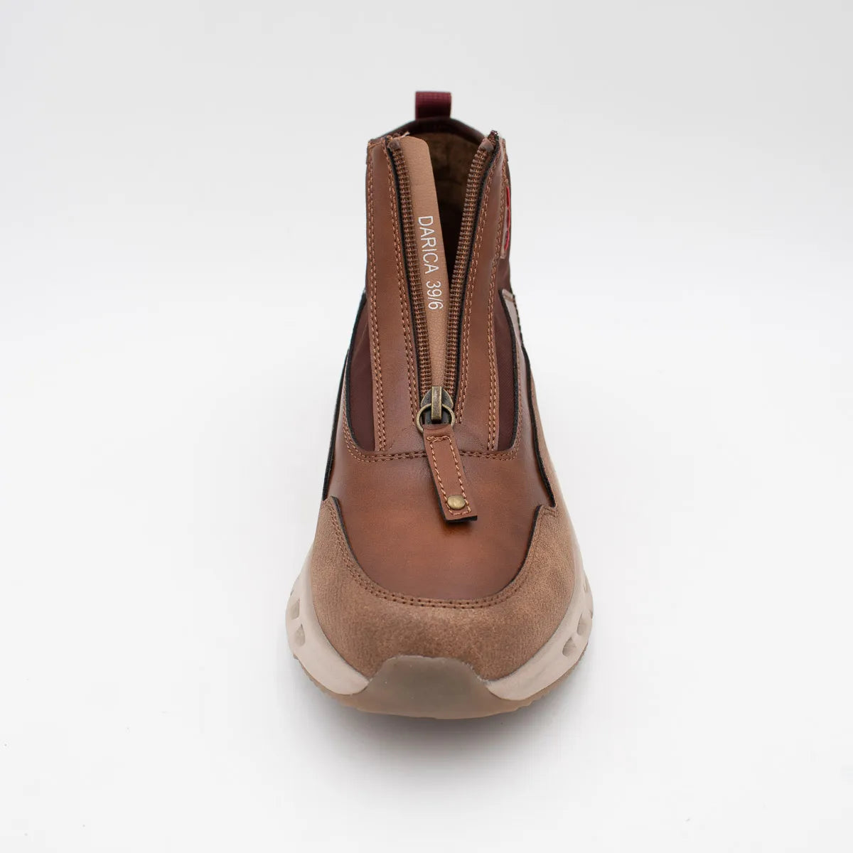 OMG Comfort Darica Zip Ankle Boots – Driftwood (SKU DARICA)