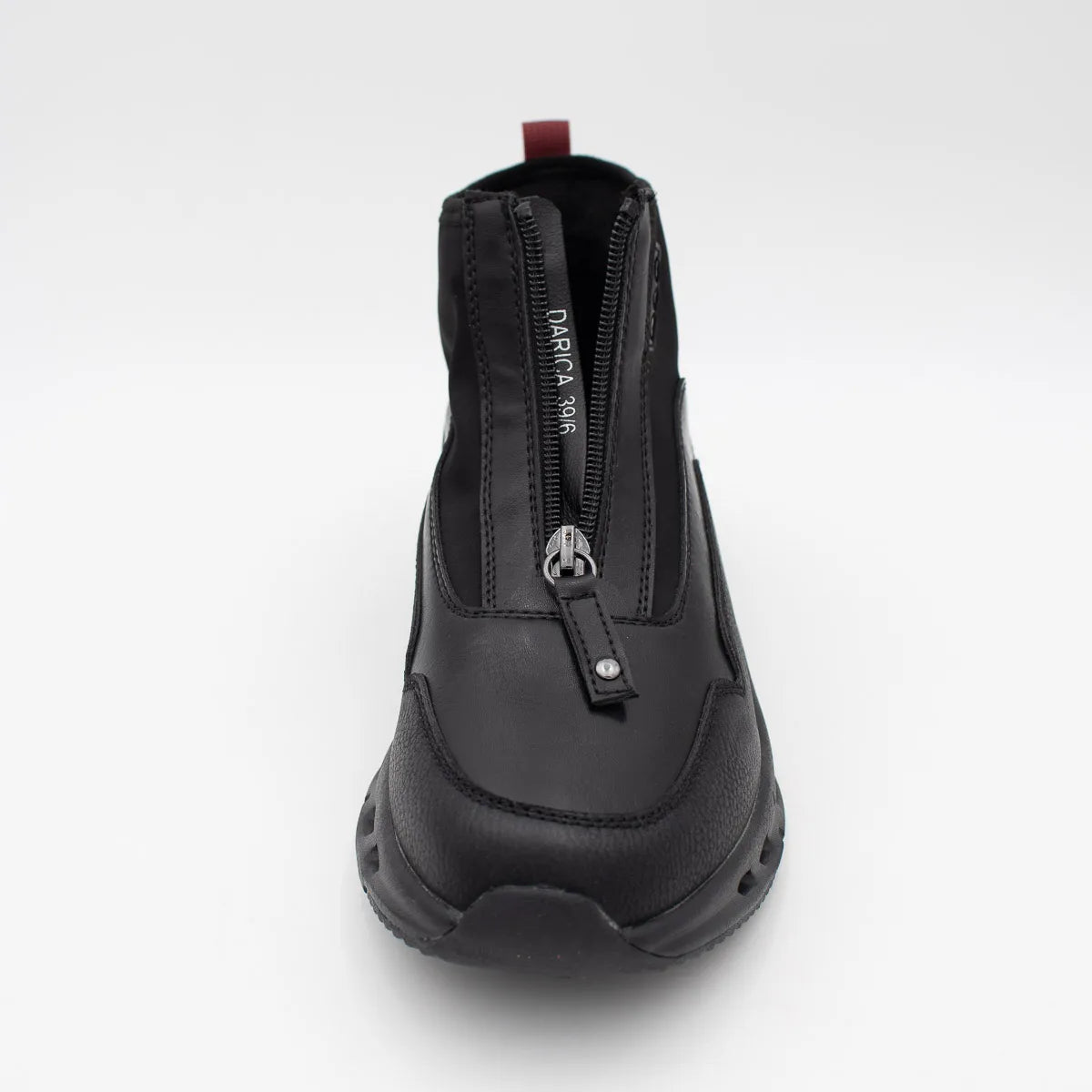 OMG Comfort Darica Zip Ankle Boots – Ink Black (SKU DARICA)