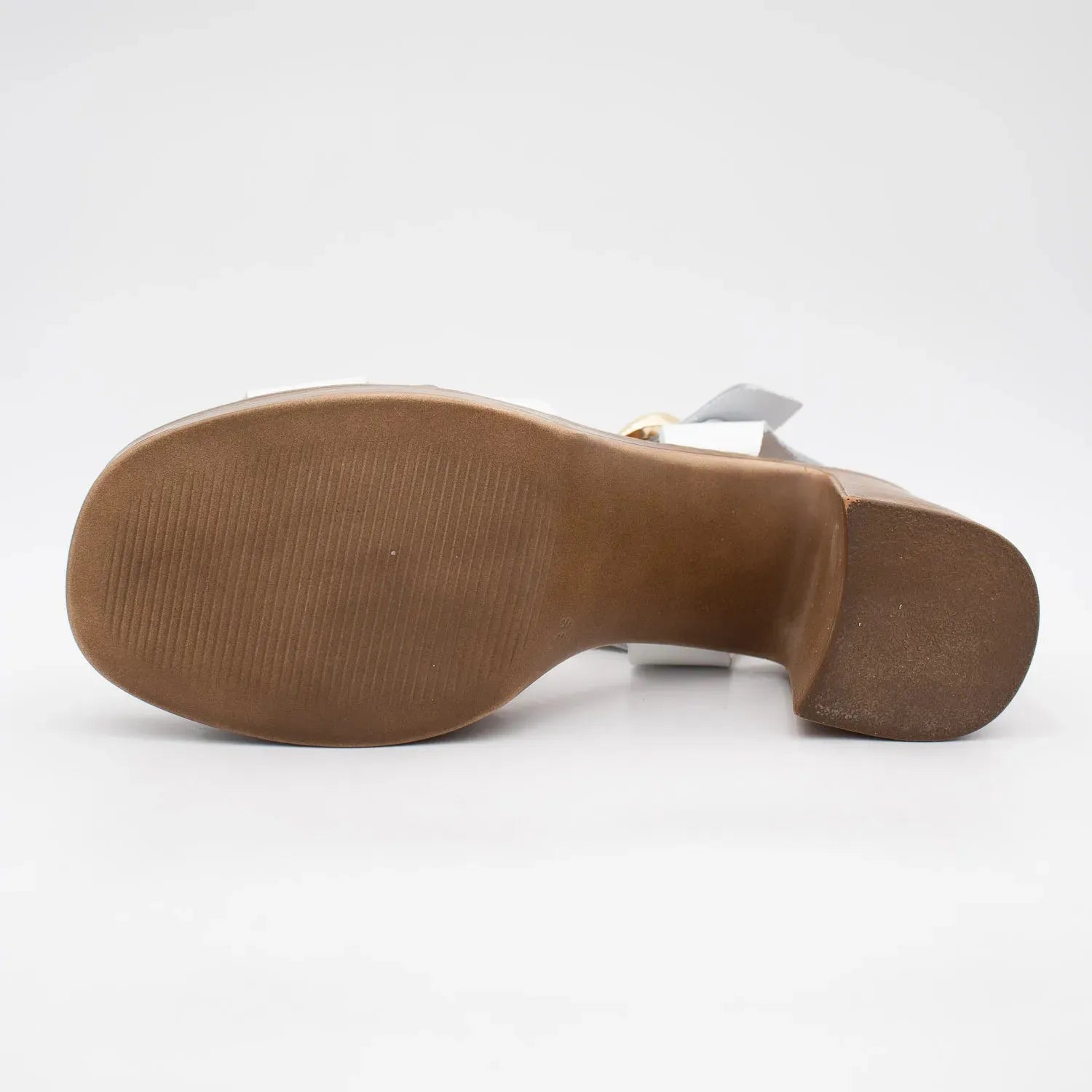 Oh! My Sandals White Platform Heel – Modern Elegance with Retro Roots - Leavys Shoes