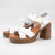 Oh! My Sandals White Platform Heel – Modern Elegance with Retro Roots