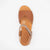 Oh! My Sandals Tan Leather Platform Sandals 5680