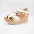 Oh! My Sandals Gold Espadrille Wedge – Effortless Summer Lift