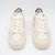 Beige Chunky Trainer with Gold and Leopard Print Detailing by Meline - Leavys Shoes