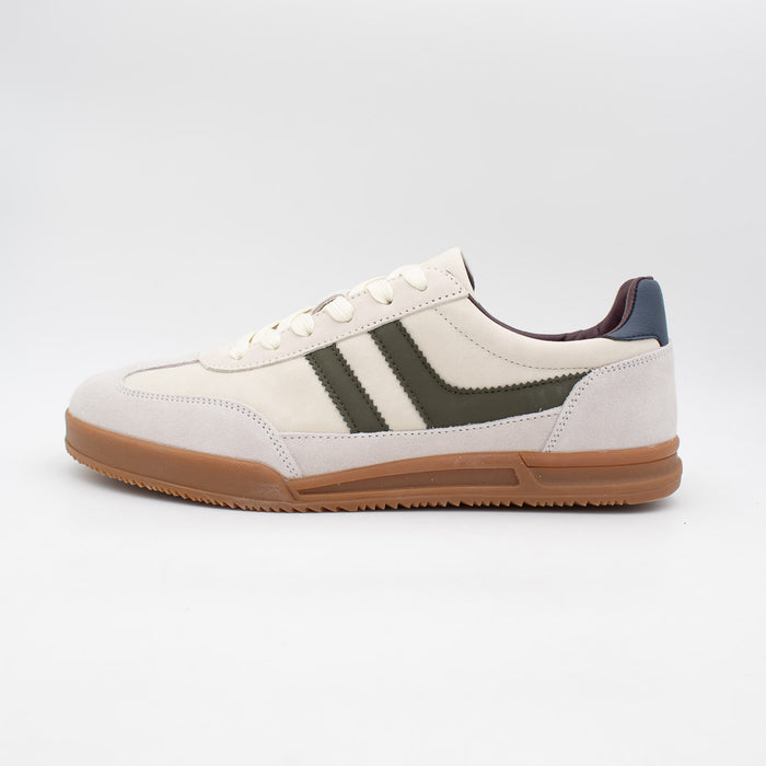 Redz Berlin-01 Retro Trainer – Beige/Multi
