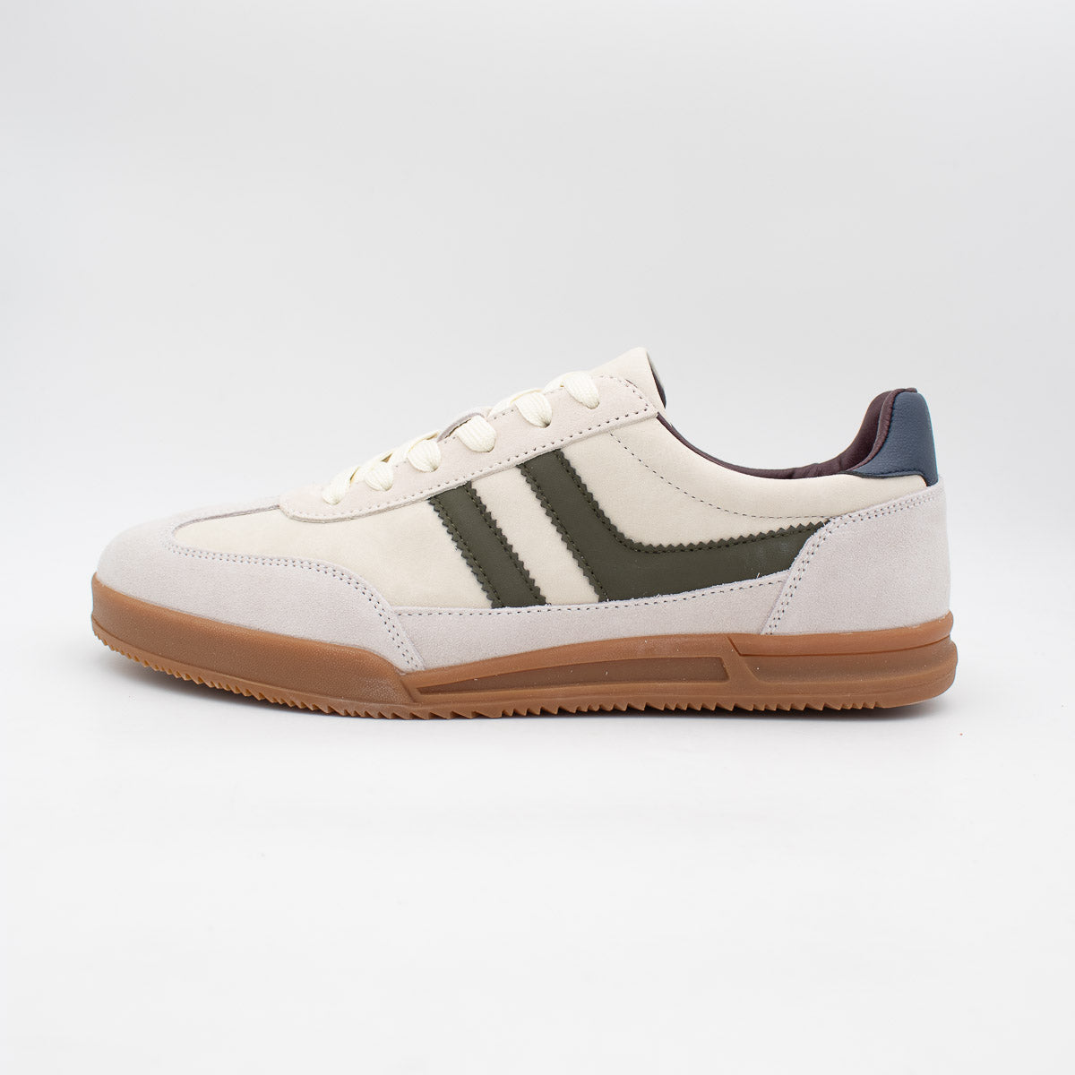 Redz Berlin-01 Retro Trainer – Beige/Multi