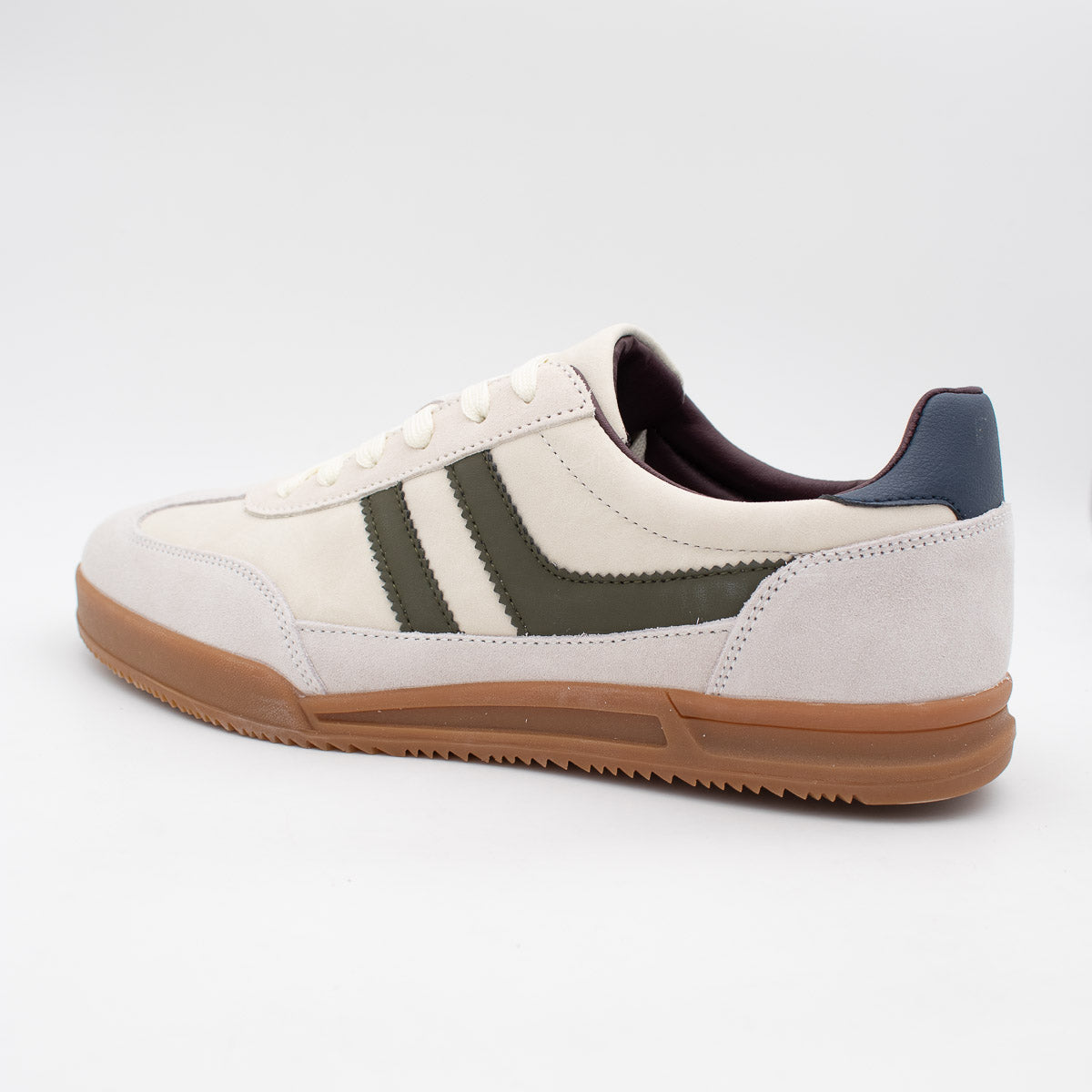 Redz Berlin-01 Retro Trainer – Beige/Multi